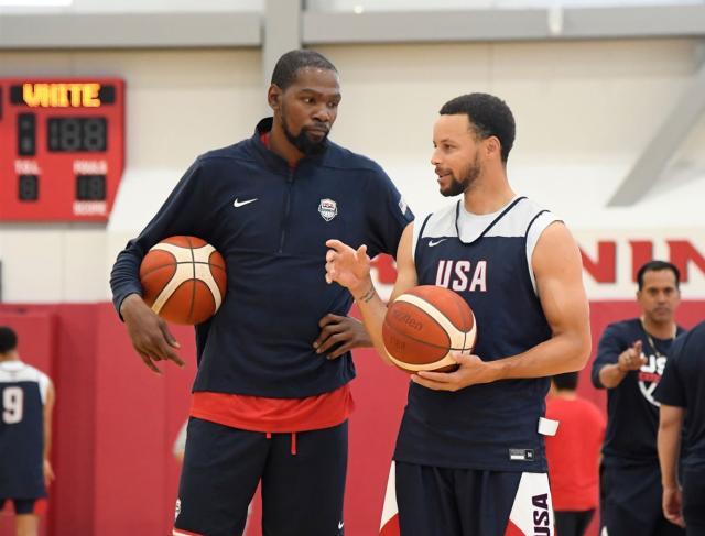 杜兰特战奥运有多强？大杀器统治美国男篮得分榜